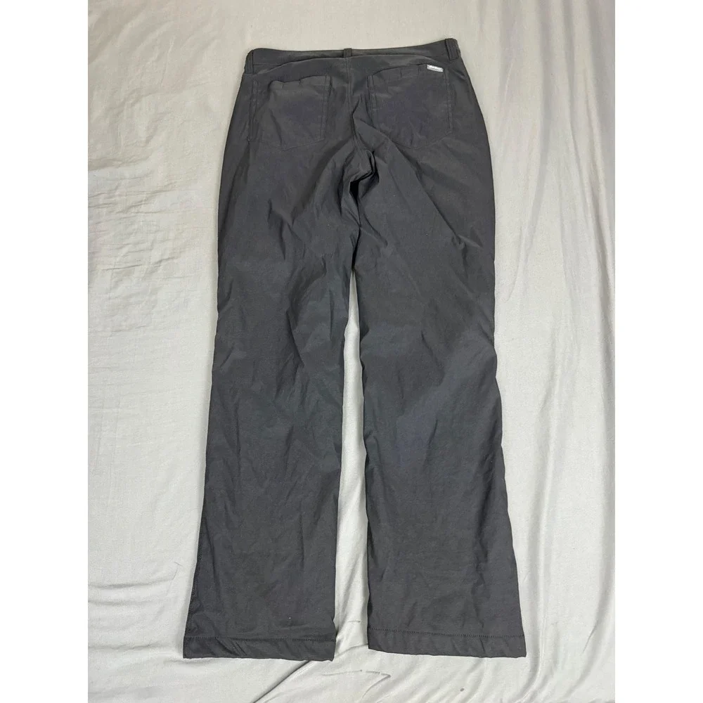 Eddie Bauer Mens Fleece Lined Tech Pants Black 34x32 Hiking Outdoor